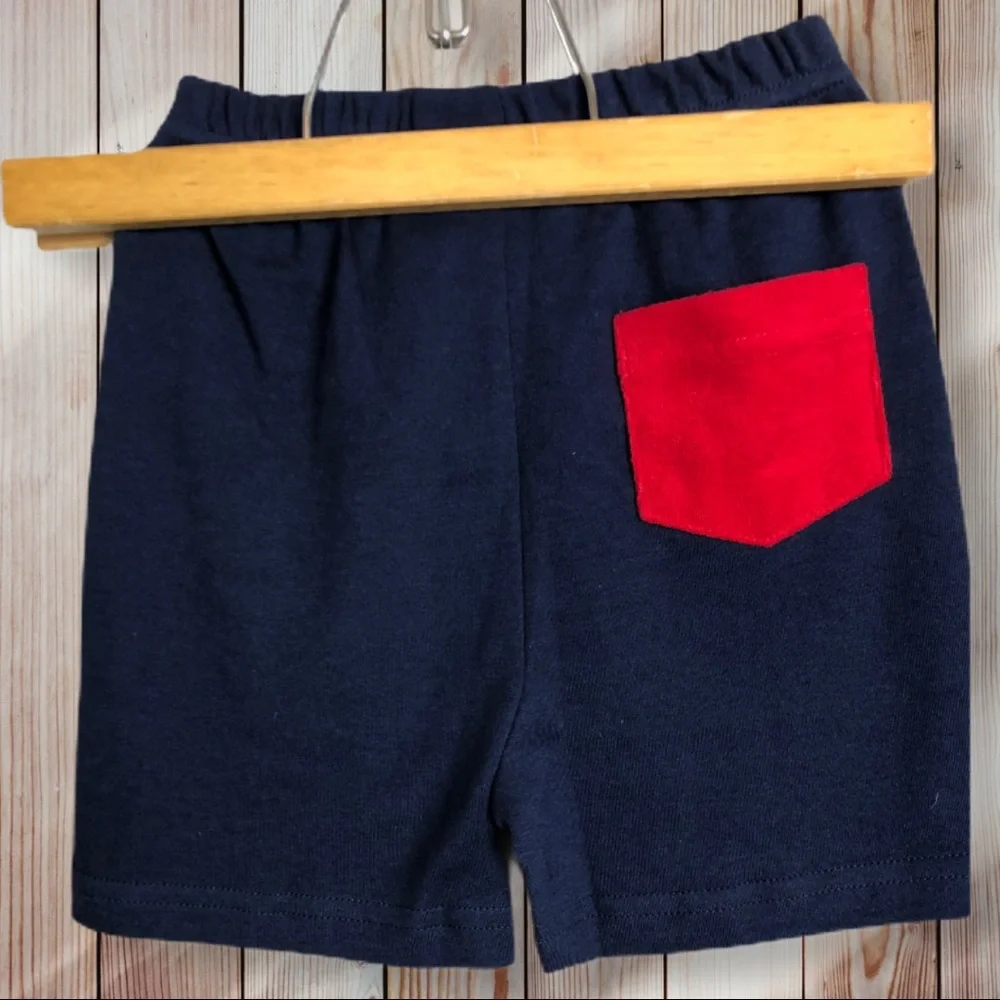 12 mo New Agabang Crabby 2‎ piece Short Set Baby Boy Infant Toddler Babies Crab